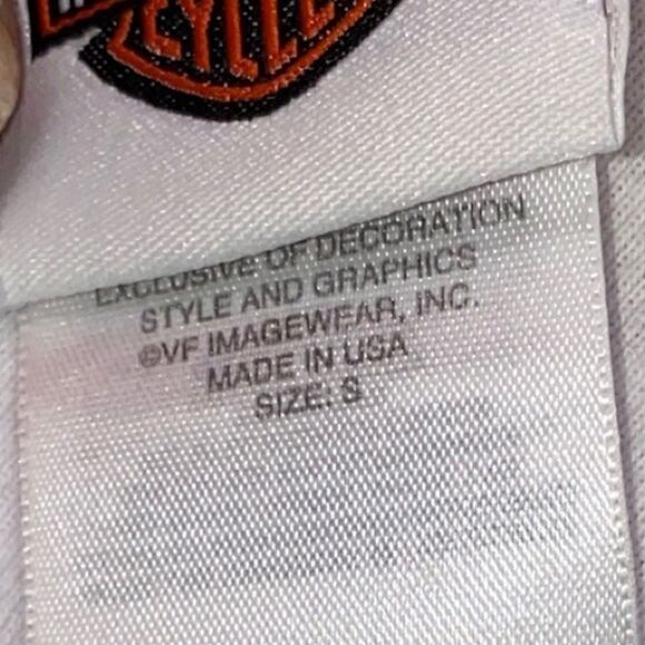 Ladies size small Harley Davidson Scott Jacobs Limited Edition tee - Picture 7 of 7